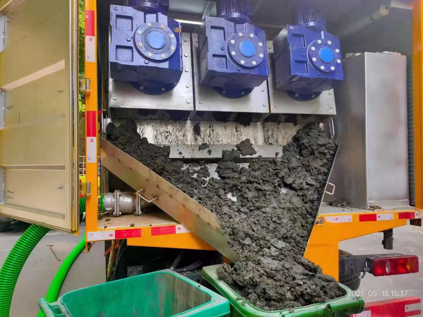 靖宇化粪池清掏城市维护站-泥浆净化干湿分离处理